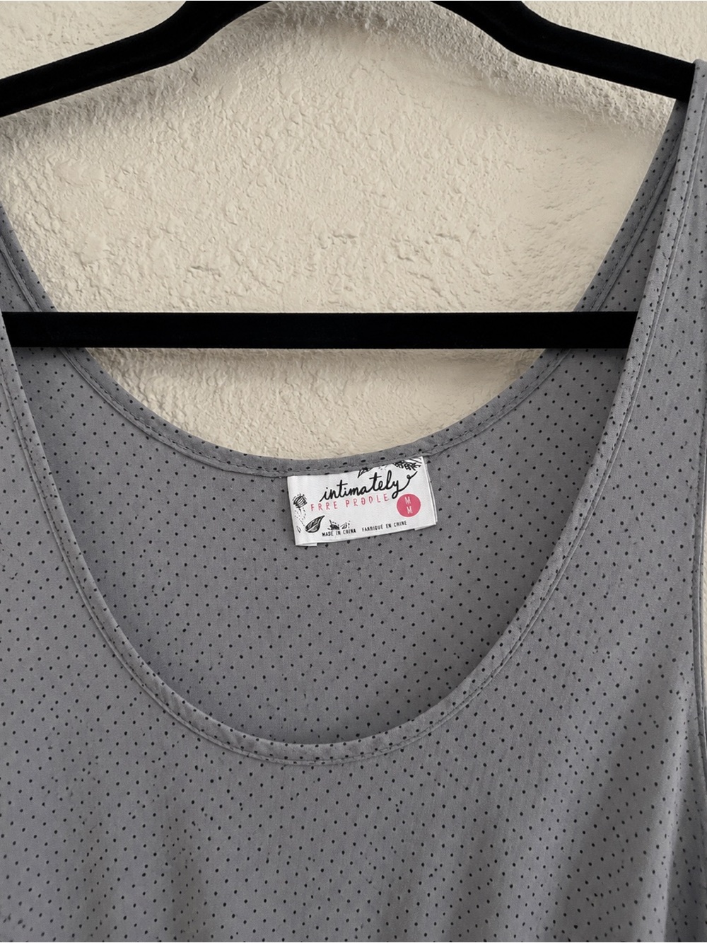 Intimately x Free People | Voile & Lace Trapeze Slip Dress – Iron Grey - Size M - Picture 4 of 4